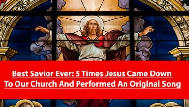 Photo of Best Savior Ever: 5 Times Jesus Came Down To Our Church And Performed An Original Song