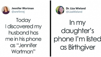Photo of People Share 30 Of The Funniest Contact Names They Have In Their Phones