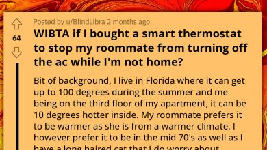 Photo of Redditor Takes Drastic Measures Against Roommate Who Has A Habit Of Disabling The AC Amidst Blistering Florida Heat