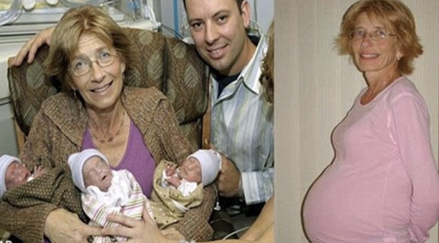 56-year-old мother gives birth to miraculous triplets