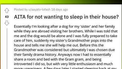 Photo of Young Woman Is Home And Dog Sitting For A Friend But Then Friend’s Grandma Comes In To “Help”