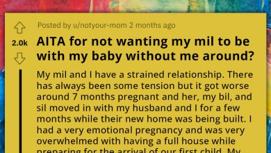 Photo of New Mom Asks If She Is Wrong For Not Wanting Mother-In-Law To Be With Her Baby Without Her Around