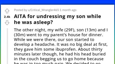 Photo of Dad Is Called Weird And Invasive After Undressing His Passed-Out 13-Y.O Son Because He Was Too Sick To Do It Himself