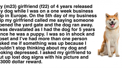 Photo of Girlfriend Intentionally Releases Her Boyfriend’s Dog Into Wild While He Was Out On A Business Trip