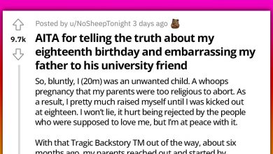Photo of Man Tells The Truth About How He Was Kicked Out On His Eighteenth Birthday And Embarrasses His Father In Front Of Friends