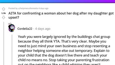 Photo of Man Confronts Woman Living In Building That Doesn’t Allow Pets After Her Dog Upsets His Daughter