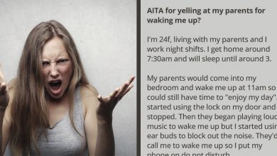 Photo of Daughter Who Works Night Shifts Gives Her Parents A Piece Of Her Mind After They Won’t Stop Waking Her Up Too Early For Adequate Rest