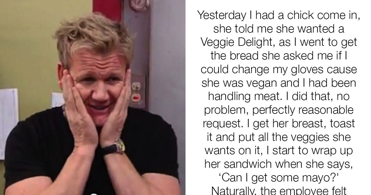 Vegan Has Unforgettable Experience When She Discovers Mayonnaise Isn’t Vegan