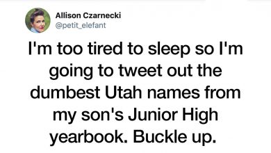 Photo of Utah Mom Tweets All The Incredibly Bizarre Names She Found In Her Kid’s Yearbook