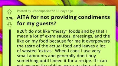 Photo of Redditor Ruins Her First Attempt At Hosting Dinner Party By Not Providing Any Condiments To Her Guests