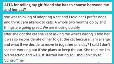Photo of Entitled BF Gives Girlfriend Of Two Months Cat Ultimatum: It’s Him Or The Cat