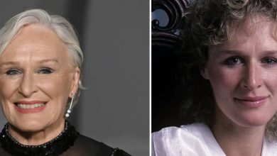 Photo of Glenn Close appears makeup-free and natural at 76 and can’t help gushing over her lookalike daughter