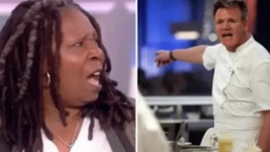 Photo of Gordon Ramsay Fires Whoopi Goldberg From His Restaurant and Bans Her Forever