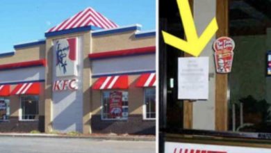 Photo of Customers rage over door sign, restaurant’s response is brilliant