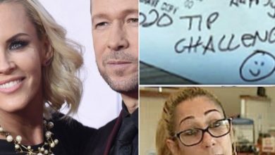 Photo of Donnie Wahlberg hands single mom jaw-dropping tip at IHOP – tells her “open it when we leave”