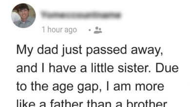 Photo of Brother Wants to Adopt His Little Sister after Dad’s Death, Finds Out His Wife Is against It
