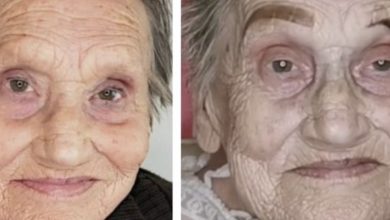 Photo of The 80-year-old granny gets amazing transformation by her granddaughter and becomes an Internet star
