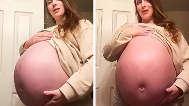 Photo of Mom’s Huge Baby Bump Has People Guessing She’s Having Eight Babies