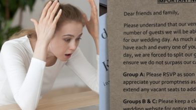 Photo of A Wedding Invitation Was Sent And The Guests Were Outraged