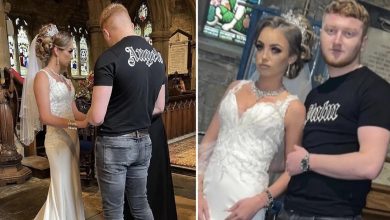 Photo of Man shows up to his wedding in jeans and t-shirt – people on the internet give opinions