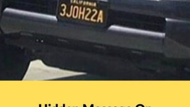 Photo of California License Plate’s Hidden Message Goes Viral