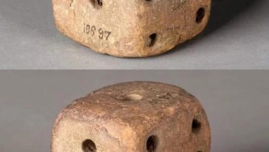Photo of Terracotta Dice from Harappa; an ancient city of Indus Valley Civilization (2600-1800 BC), now in Pakistan.