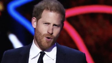 Photo of Prince Harry was seen at an event in Las Vegas after visiting his ailing father