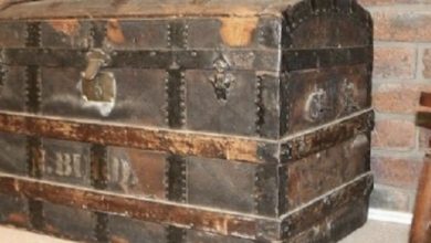 Photo of Workers were removing the old house when they discovered a hundred-year-old chest concealed beneath the floor. They opened it in front of the camera…