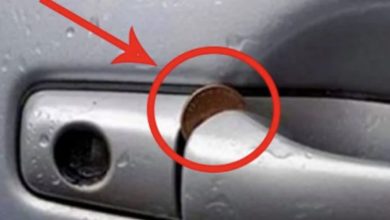 Photo of If you see a coin stuck in your car door handle, you’d better call the police