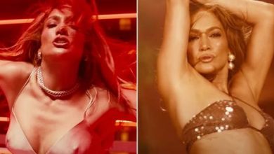 Photo of The Sexiest Looks from Jennifer Lopez’s ‘Can’t Get Enough (Remix)’ Music Video — from a Nipple Bra to a String Bikini!