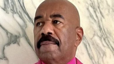 Photo of ‘The God I Serve Didn’t Bring Me This Far To Leave Me,’ says Steve Harvey