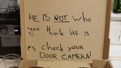 Photo of Pizza Delivery Man Writes a Warning on a Box — It Ended Up Saving Me from a Catastrophic Marriage