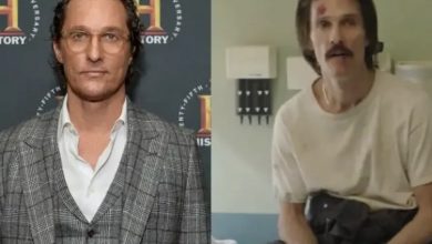 Photo of Matthew McConaughey stated that he lost 50 pounds…