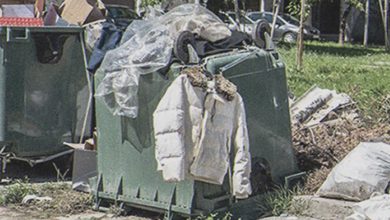 Photo of Fleeing Twins Rummage Through Dumpster for Food, Discover Aged Jacket with Perfume Bottle Inside