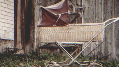 Photo of A Struggling Widowed Father Purchases an Old Stroller at a Flea Market, but Hears a Crackling Sound When He Places His Baby in It