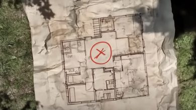 Photo of Woman Stumbles Upon Blueprint of Her Cottage, Then Sees Its Center Marked in Red