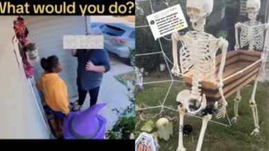 Photo of A Neighbor’s Amusing Reaction to Criticism of Their Halloween Decorations Has Gone Viral!