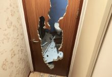 Photo of I arrived home to find the bathroom door destroyed — after discovering what had happened, I decided to file for divorce