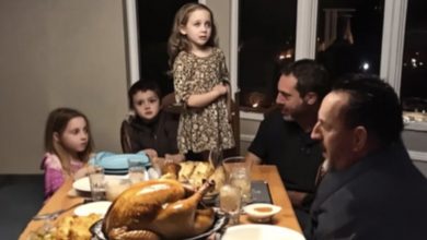 Photo of During Thanksgiving Dinner, My Daughter Suddenly Stood Up and Yelled, ‘What About the Woman Dad Hides in Our Shed?’