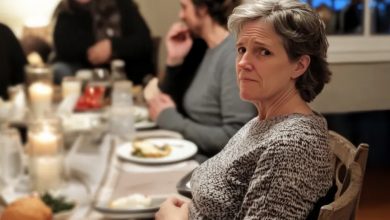 Photo of My Mother-in-Law Arrived at Thanksgiving Dinner with Something Hidden Under Her Sweater — Everyone Was Shocked When Her Secret Came to Light