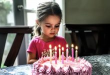 Photo of On her 7th birthday, my daughter blew out the candles on her cake and said, “I wish Dad would never leave me for his new baby