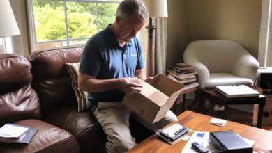 Photo of A man gets an anonymous package on the first anniversary of his wife’s passing — he breaks down in tears as he opens it