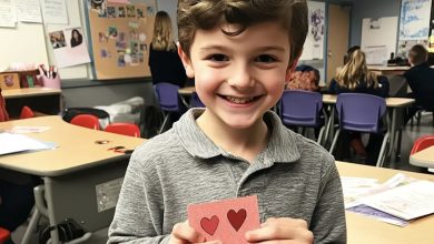 Photo of The new student in my class handed me a Valentine’s card that I had crafted long ago for my first love.