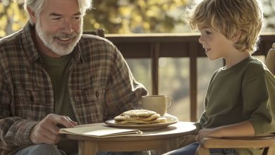 Photo of I tried to hide my history, but my grandson uncovered the truth over a stack of pancakes