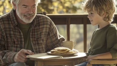 Photo of I tried to bury my past, but during a pancake breakfast, my grandson ended up unearthing the truth