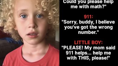 Photo of Desperate young boy dials 911 for math help—officers show up and reveal a startling secret that turns everything around