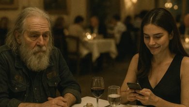 Photo of My Son’s Fiancée Left Me With A $3000 Restaurant Bill To Humiliate The Biker Dad