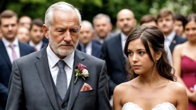 Photo of After 25 years, the father came to his daughter’s wedding — but he was turned away… And moments later, the crying spread among everyone present.