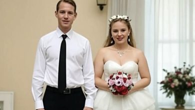 Photo of At the Altar, Something Stirred in the Bride’s Veil! Groom Blanched – Guests Stared in Horror…