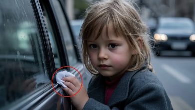 Photo of A nine-year-old homeless girl washes car windows at red lights, gathering spare change to survive. When a young billionaire stops and sees the very bracelet his late wife used to wear on her wrist, he freezes in astonishment…